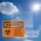 Signmission Biohazard No Food Or Drink OSHA Warning Sign, Vinyl Decal, 10in W x 7in L, 2PK OS-2PACK-WS-D-710-L-12498 - alternate 5